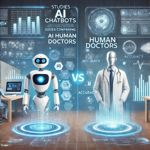 Studies Comparing AI Chatbots and Human Doctors