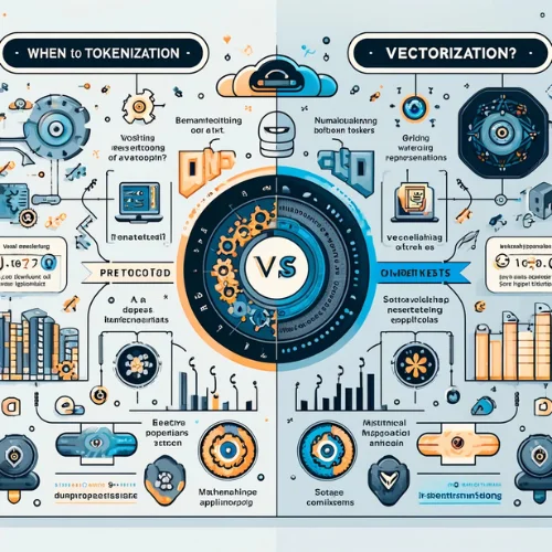 When to Use Tokenization vs. Vectorization?