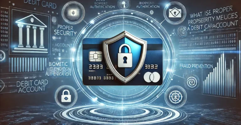 What Are Proper Security Measures for a Debit Card Account