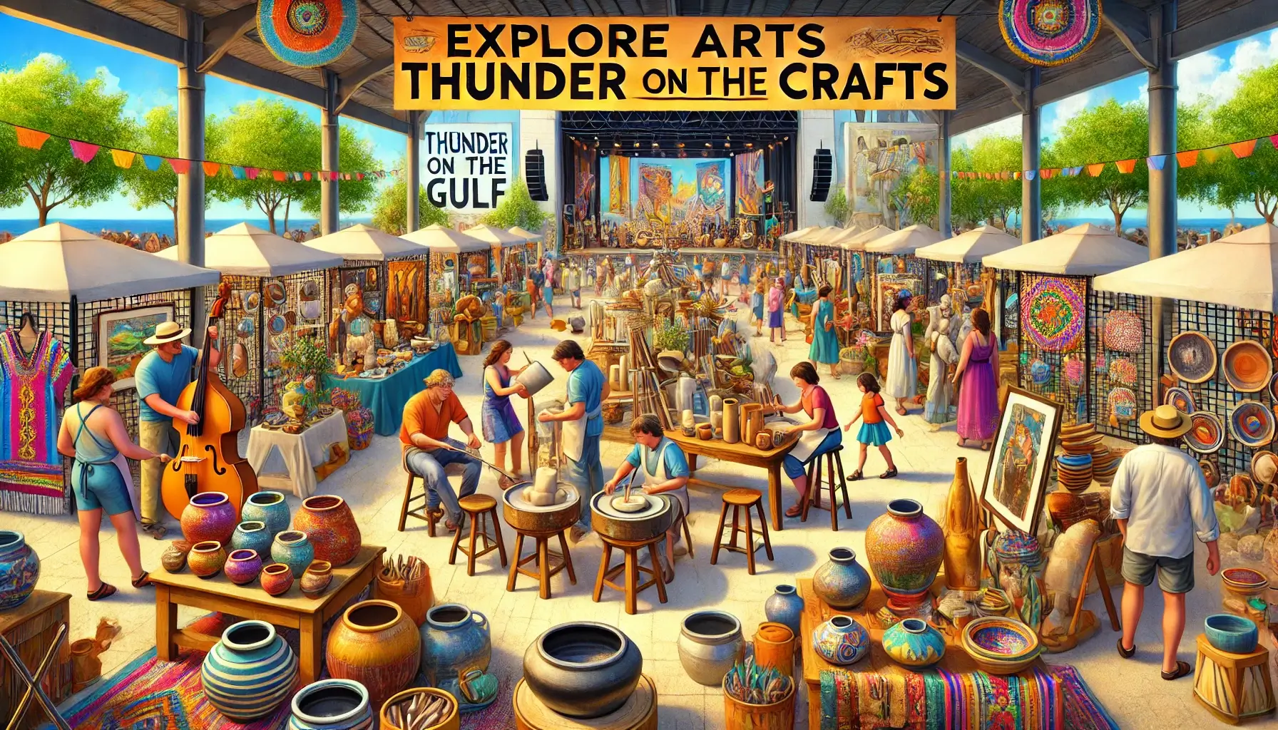 Explore Arts Thunderonthegulf Crafts A Celebration of Crafts, Culture, and Community