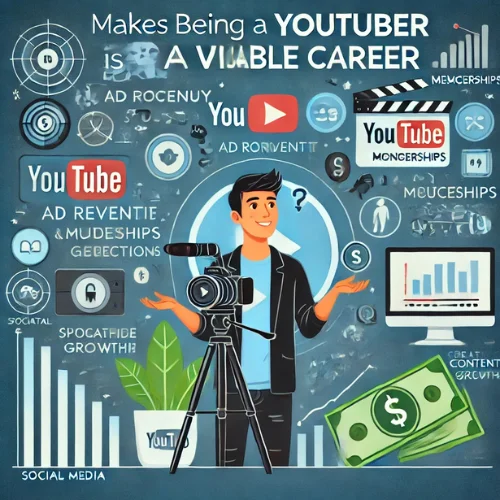 What Makes Being a YouTuber a Viable Career?