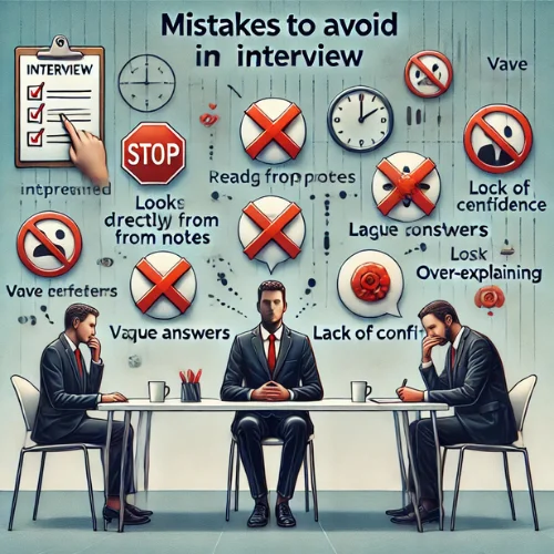 Mistakes to Avoid