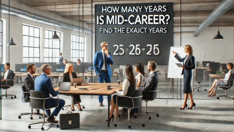 How Many Years is Mid-Career? Find the Exact Answer