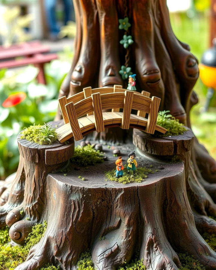 Enchanting Tree Stump Fairy Garden Ideas to Transform Your Yard - Image 2
