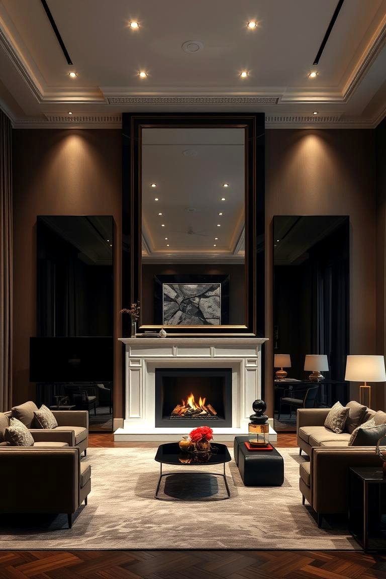 Mirror Over Fireplace Ideas: Transform Your Living Space with Style - Image 4