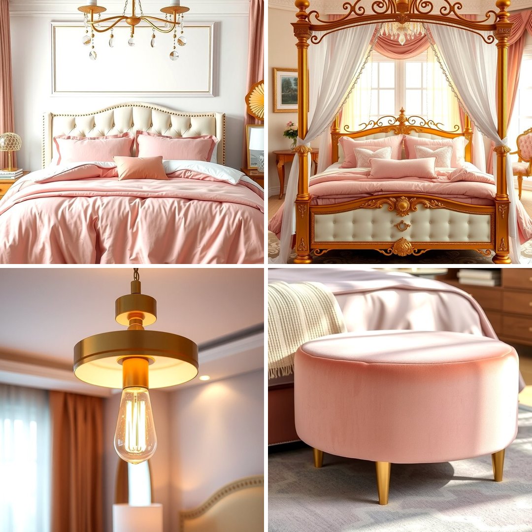 Pink and Gold Bedroom Ideas: How to Create a Glamorous Retreat - Image 3