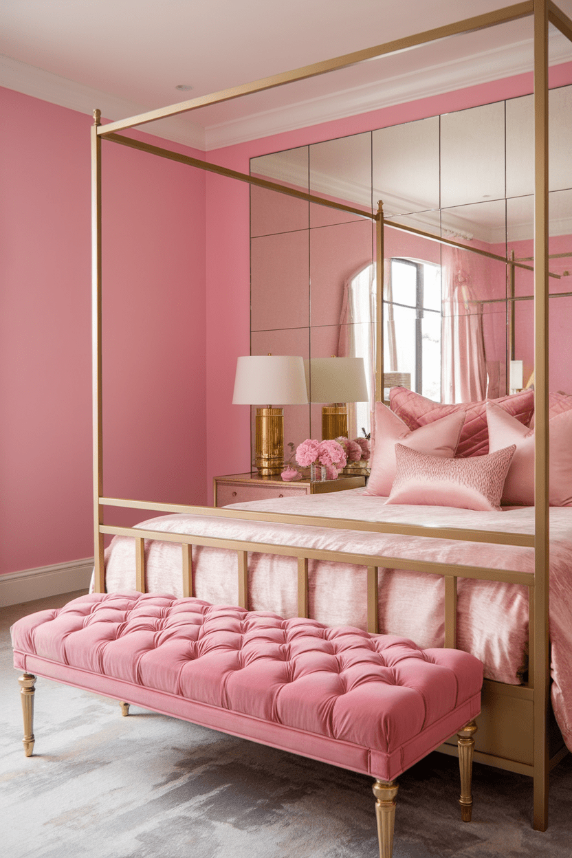 Pink and Gold Bedroom Ideas: How to Create a Glamorous Retreat - Image 5